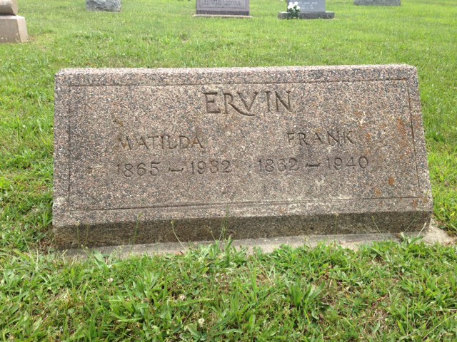 Frank-Matilda Ervin